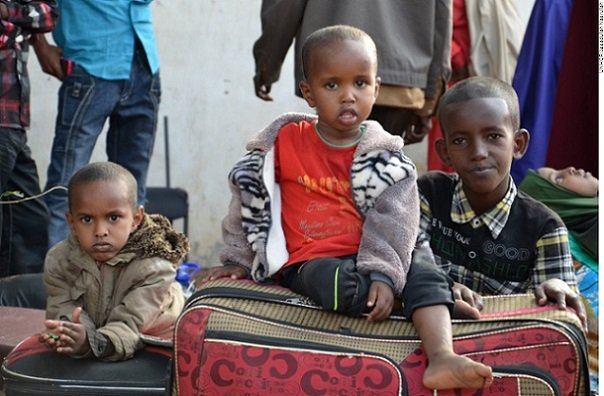 Somali refugee children