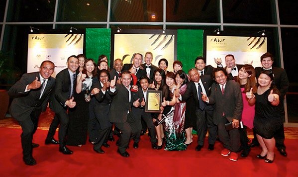 The jubilant Kuala Lumpur Convention Centre team shows