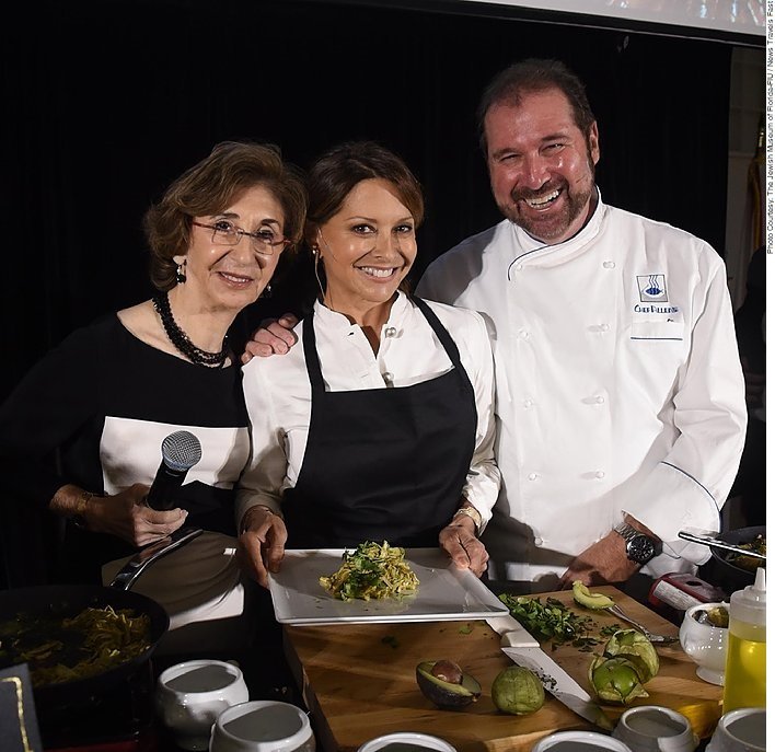 Linda Gassenheimer, Chef Ingrid Hoffmann and Chef Allen Susser