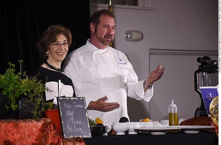 Linda Gassenheimer and Chef Allen Susser